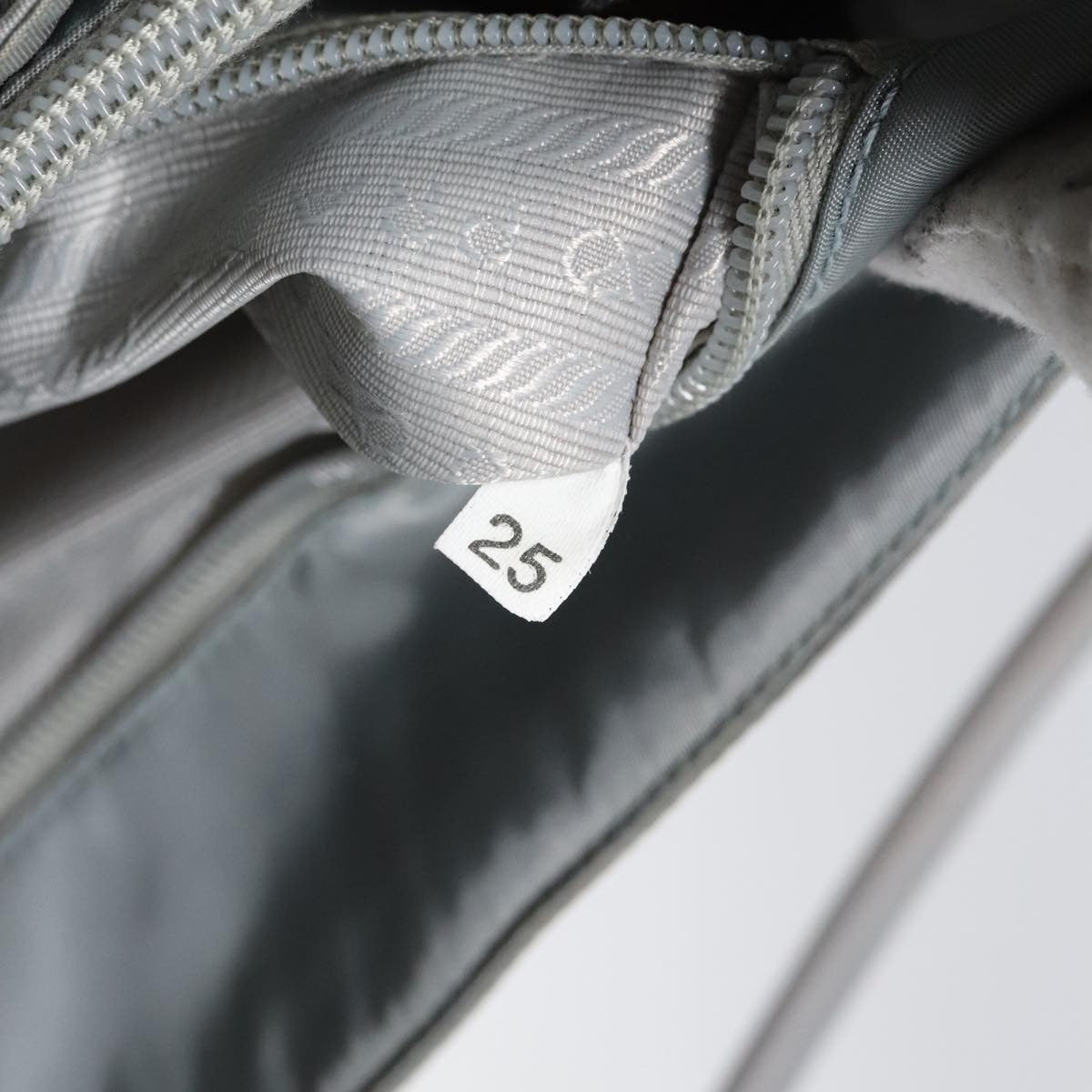 Prada Vintage Tote Tessuto, BLUE, NYLON, Tote bag