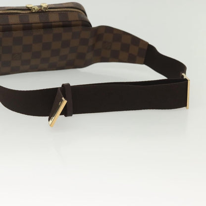 Louis Vuitton Geronimos Waist Bag Damier, BROWN, CANVAS, Shoulder bag