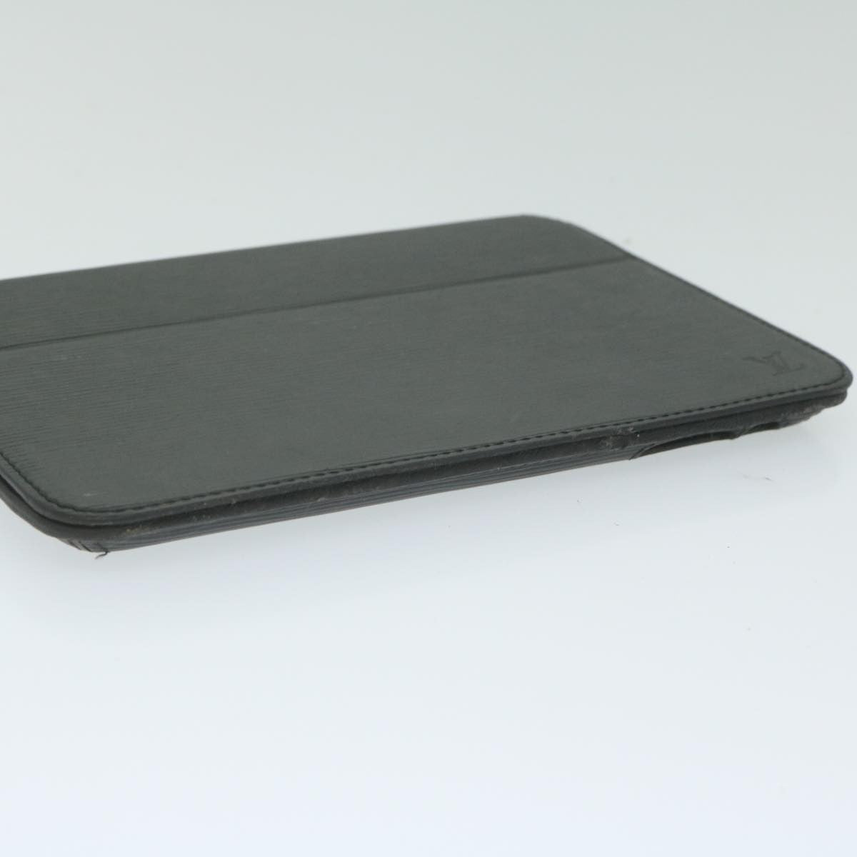Louis Vuitton iPad Case Epi Leather, BLACK, LEATHER, Tech accessory