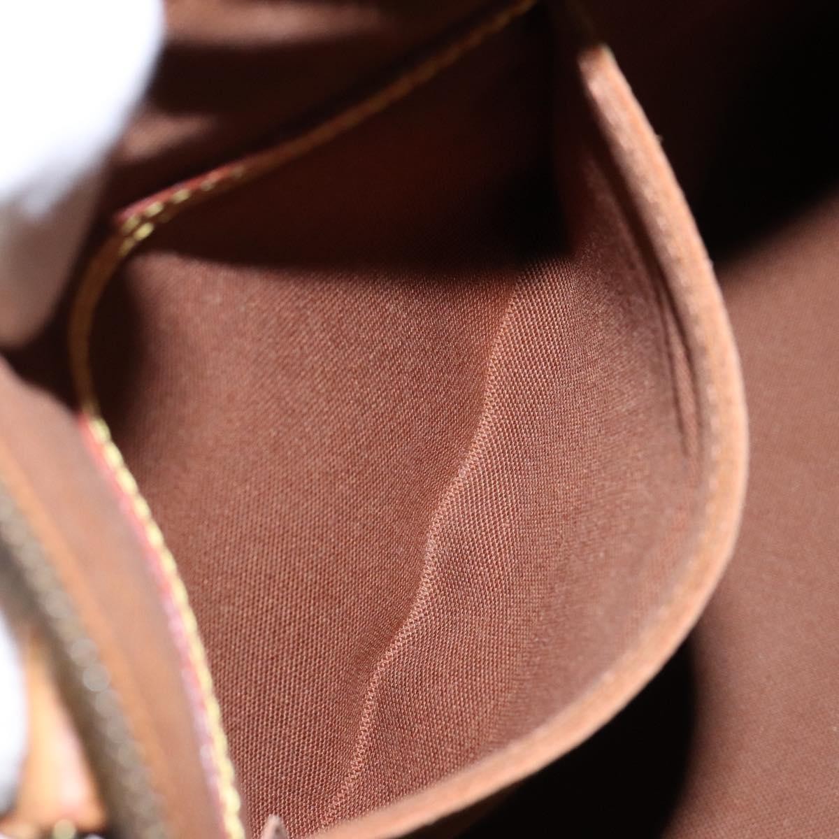 Louis Vuitton Alma Handbag Monogram Canvas, BROWN, CANVAS, Handbag