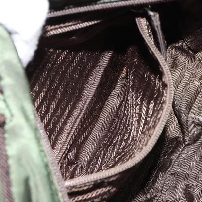 Prada Vintage Handbag Tessuto, GREEN, NYLON, Handbag