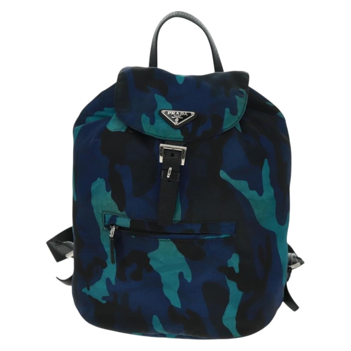 Prada Camouflage Backpack Tessuto, MULTICOLOUR, NYLON, Backpack