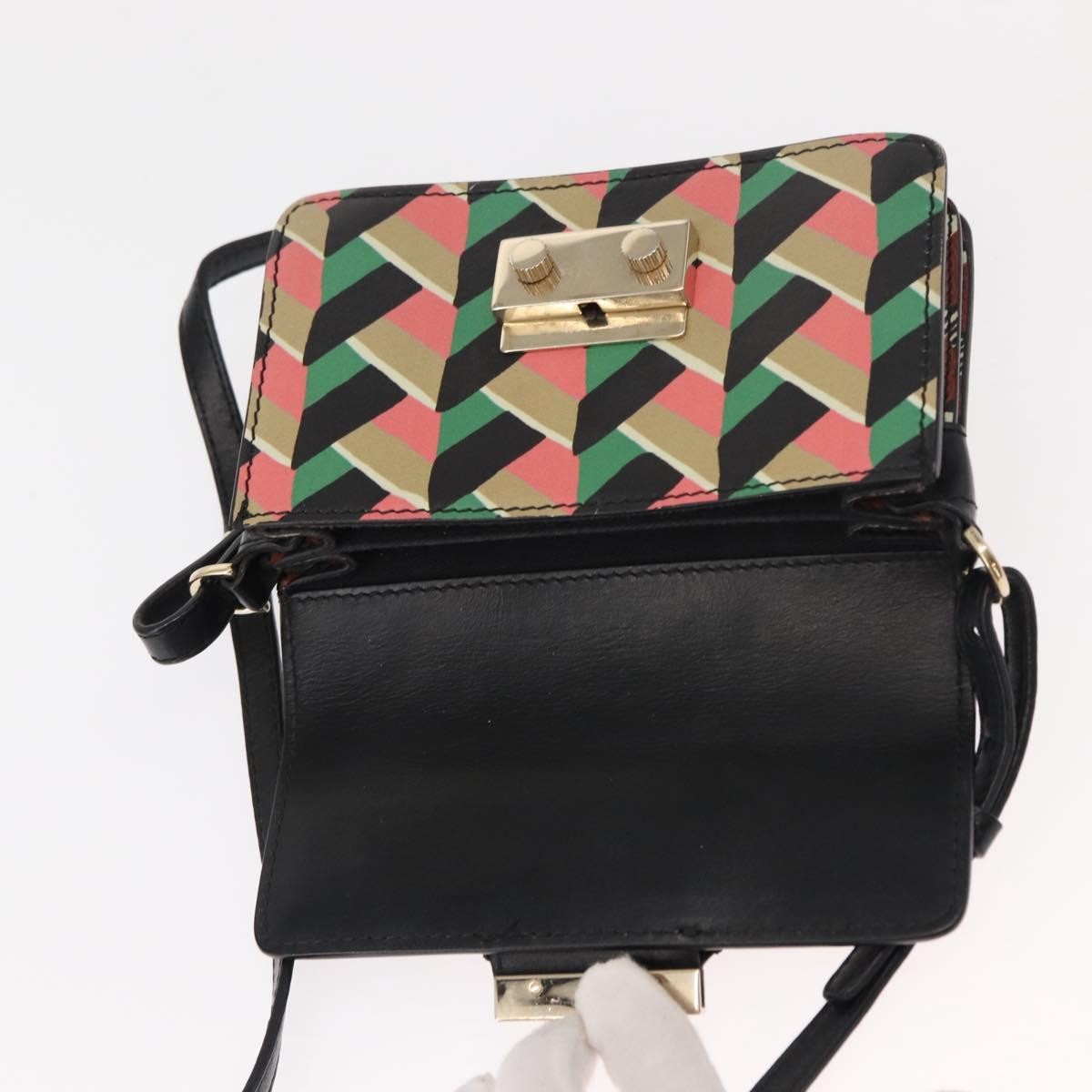 Valentino Garavani Glam Lock Shoulder Bag Printed Leather, MULTICOLOUR, LEATHER, Shoulder bag