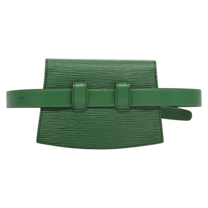 Louis Vuitton Tilsitt Bum Bag Epi Leather, GREEN, LEATHER, Travel bag