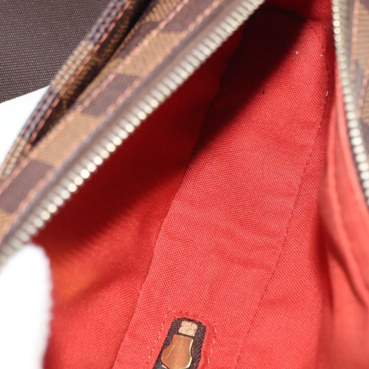 Louis Vuitton Geronimos Waist Bag Damier, BROWN, CANVAS, Shoulder bag