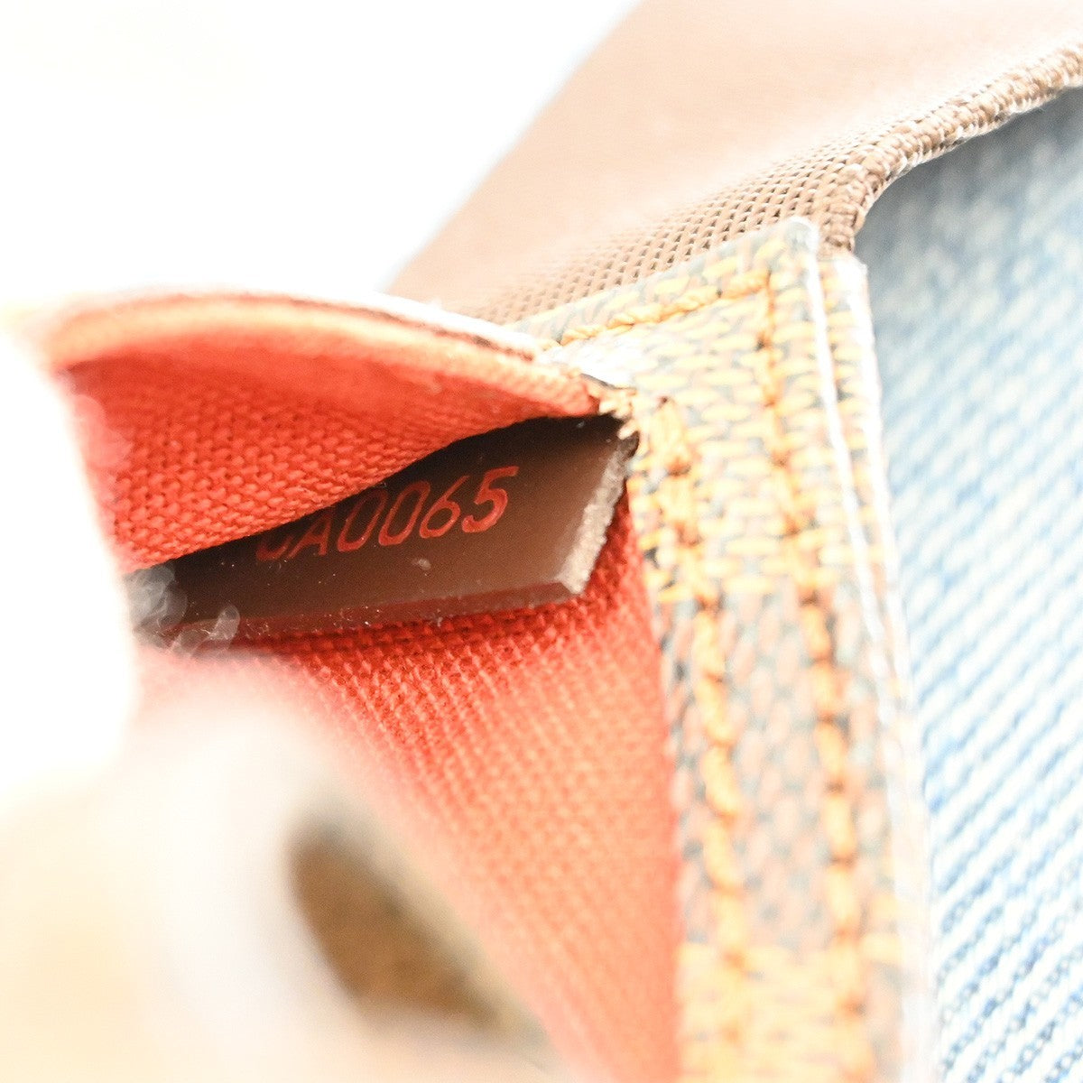 Louis Vuitton Geronimos Waist Bag Damier, BROWN, CANVAS, Clutche & pouche