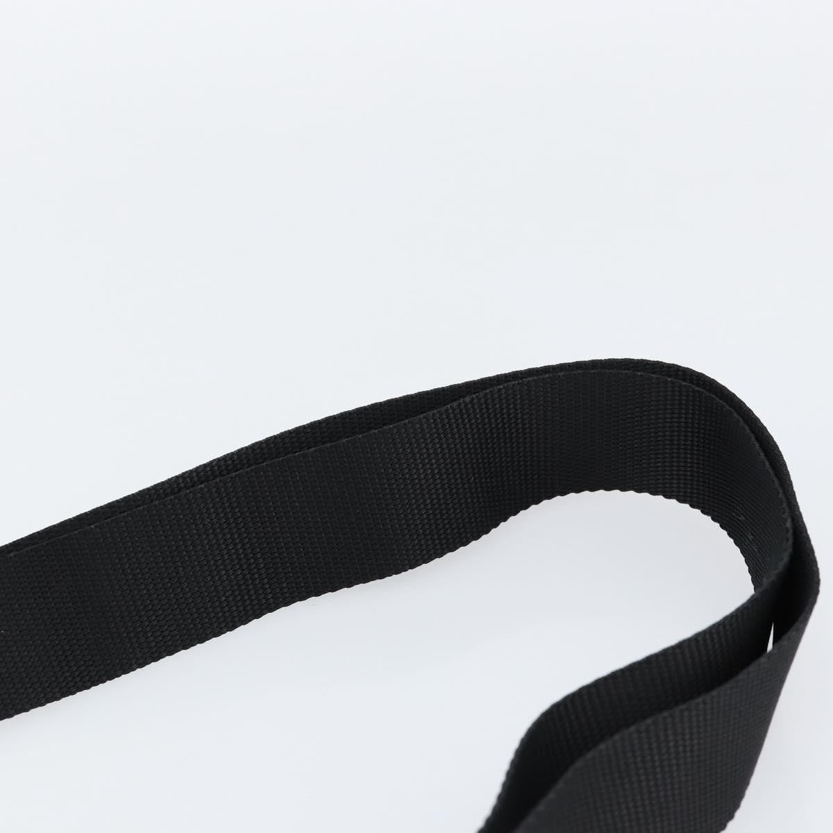 Prada Front Pocket Messenger Bag Tessuto, BLACK, NYLON, Shoulder bag