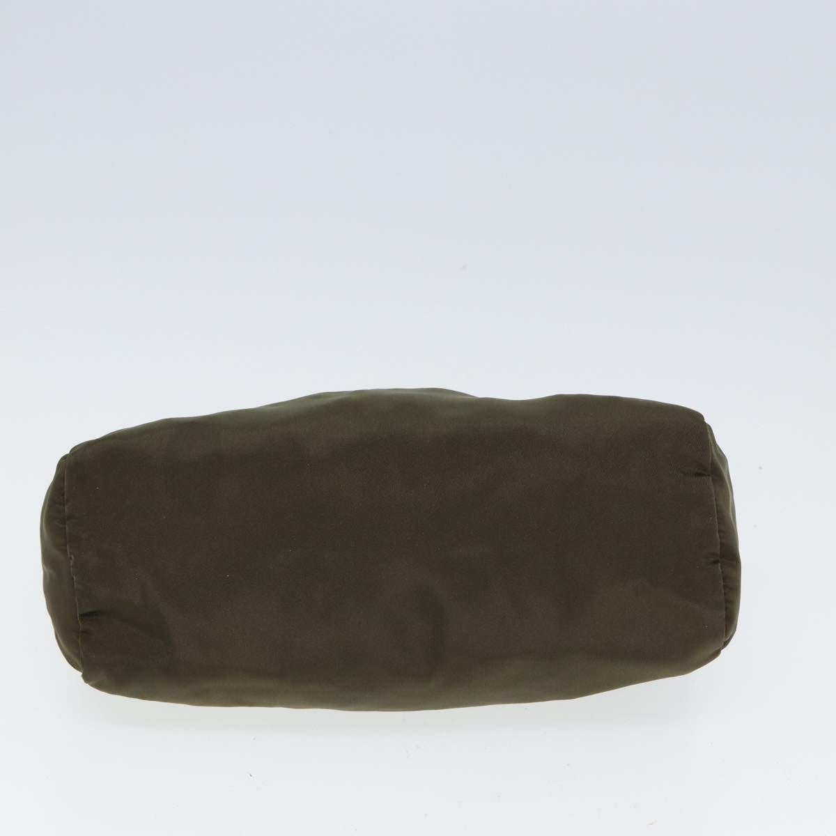 Prada Zip Around Pouch Tessuto, KHAKI, NYLON, Clutche & pouche