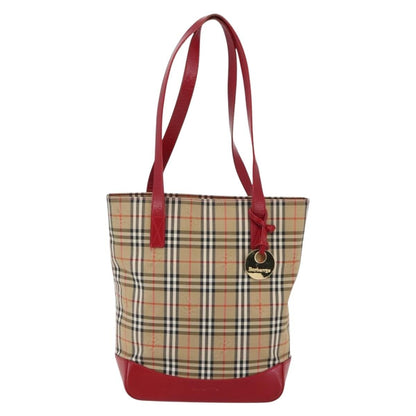Burberry Nova Check Tote canvas check pattern, BEIGE, CANVAS, Tote bag
