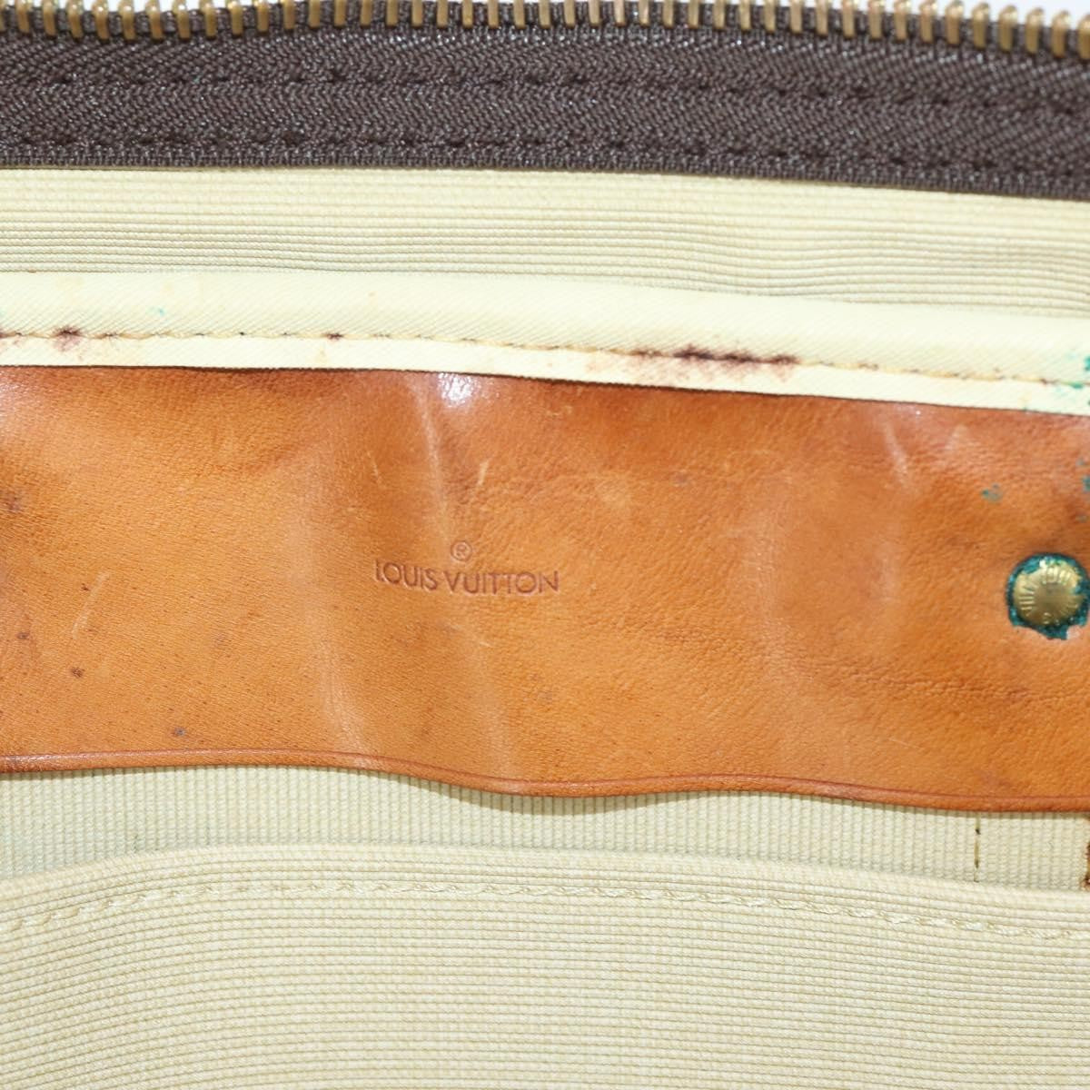 Louis Vuitton Sirius Handbag Monogram Canvas, BROWN, CANVAS, Travel bag