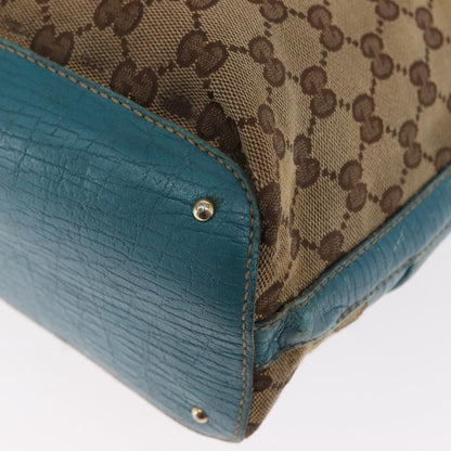 Gucci Hasler Tote GG Canvas, BEIGE, CANVAS, Tote bag