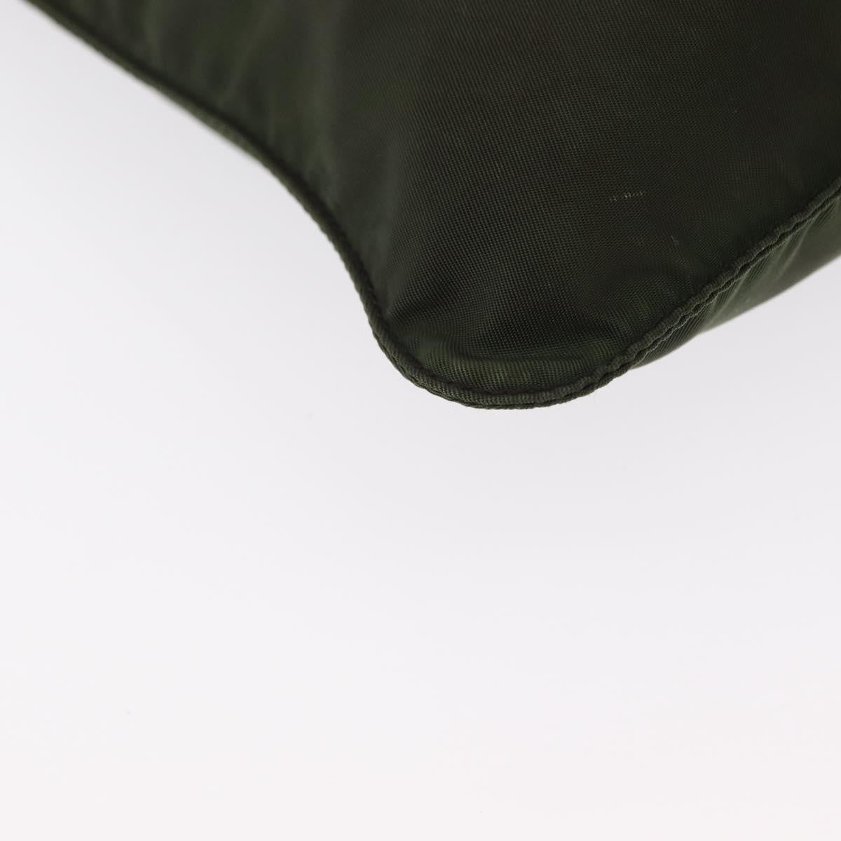 Prada Flat Messenger Bag Tessuto, KHAKI, NYLON, Shoulder bag