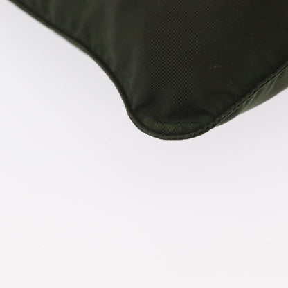 Prada Flat Messenger Bag Tessuto, KHAKI, NYLON, Shoulder bag