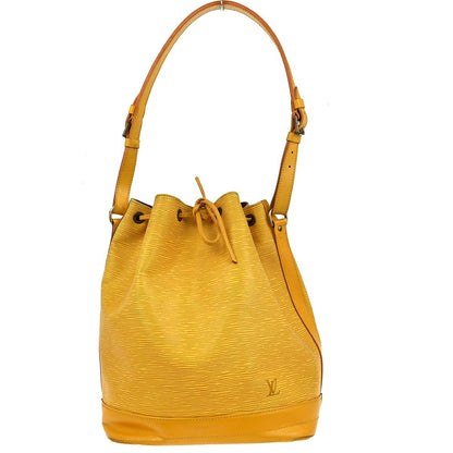 Louis Vuitton Noe Handbag Epi Leather, YELLOW, LEATHER, Shoulder bag