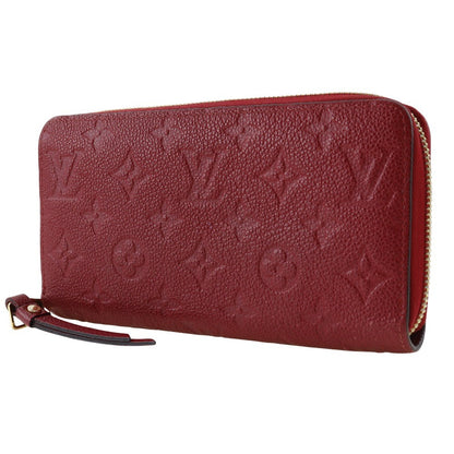 Louis Vuitton Portefeuille zippy Monogramme Empreinte Monogramme Empreinte, RED, CANVAS, Wallets