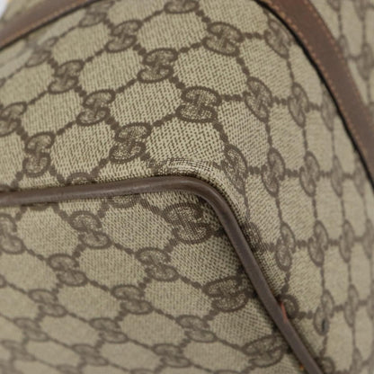 Gucci Vintage Duffle Bag GG Coated Canvas, BEIGE, CANVAS, Travel bag