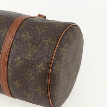 Louis Vuitton Papillon Handbag Monogram Canvas, BROWN, CANVAS, Handbag