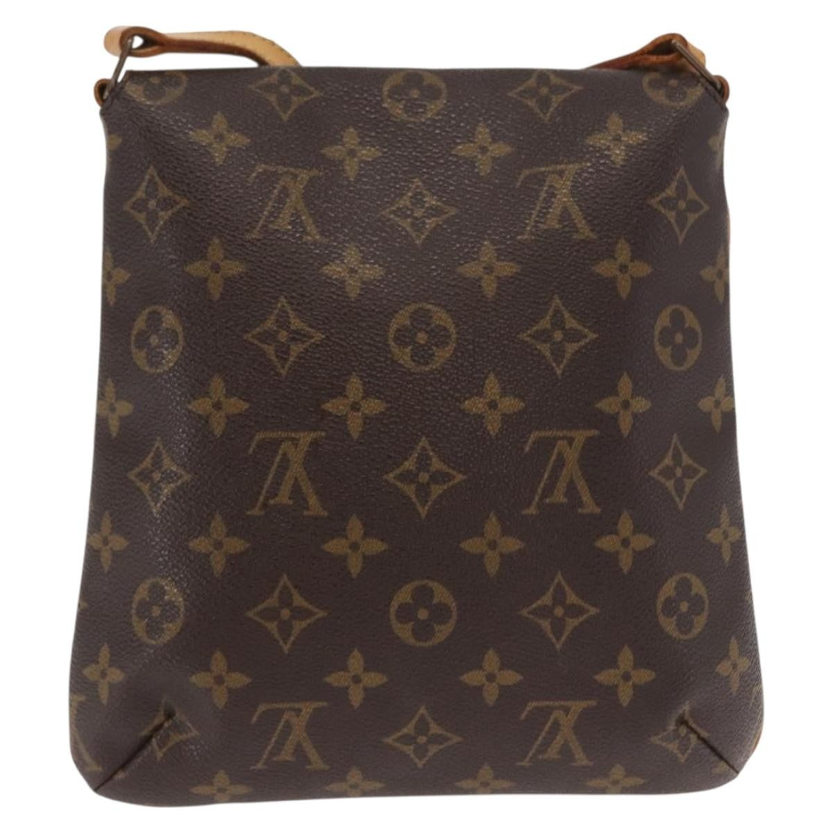 Louis Vuitton Musette Salsa Handbag Monogram Canvas, BROWN, CANVAS, Shoulder bag