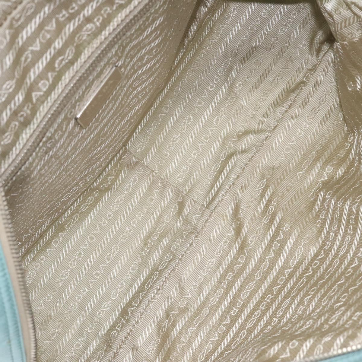 Prada Vintage Handbag Tessuto, BLUE, NYLON, Handbag