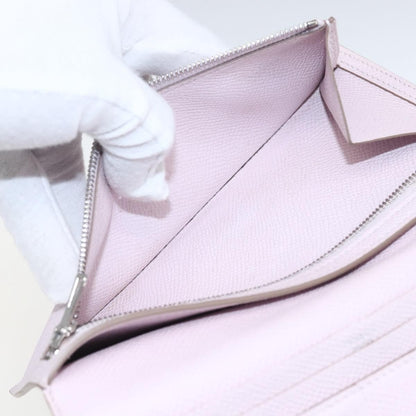 Hermes Bearn Wallet Epsom, PINK, LEATHER, Wallets