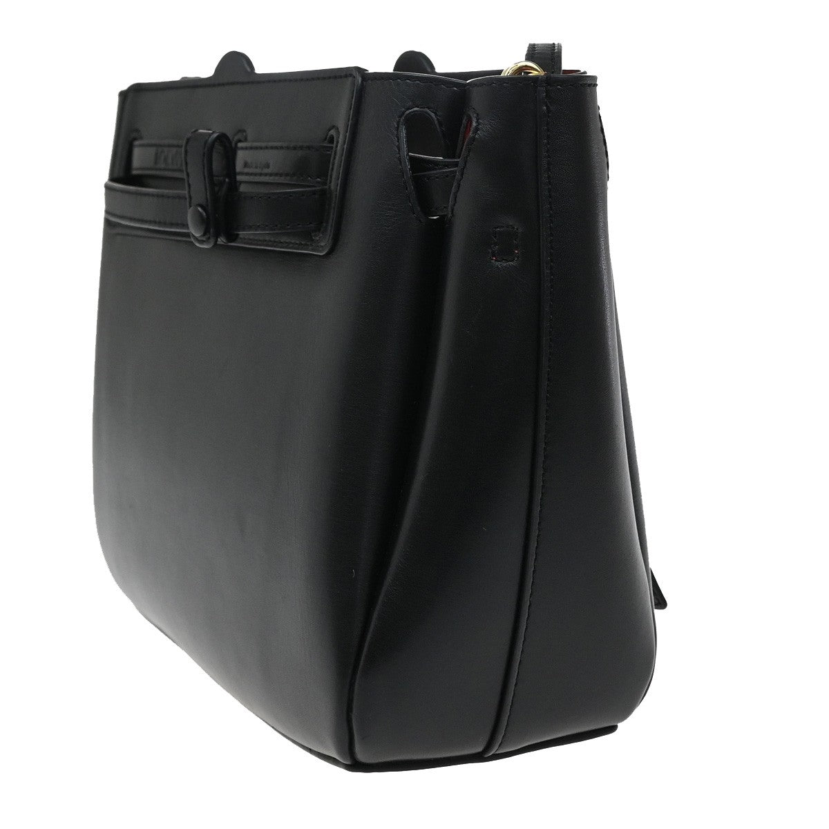 Loewe Lazo Bag Leather, BLACK, LEATHER, Handbag