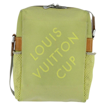 Louis Vuitton Cup Weathery Bag Damier Geant Canvas, YELLOW, CANVAS, Shoulder bag