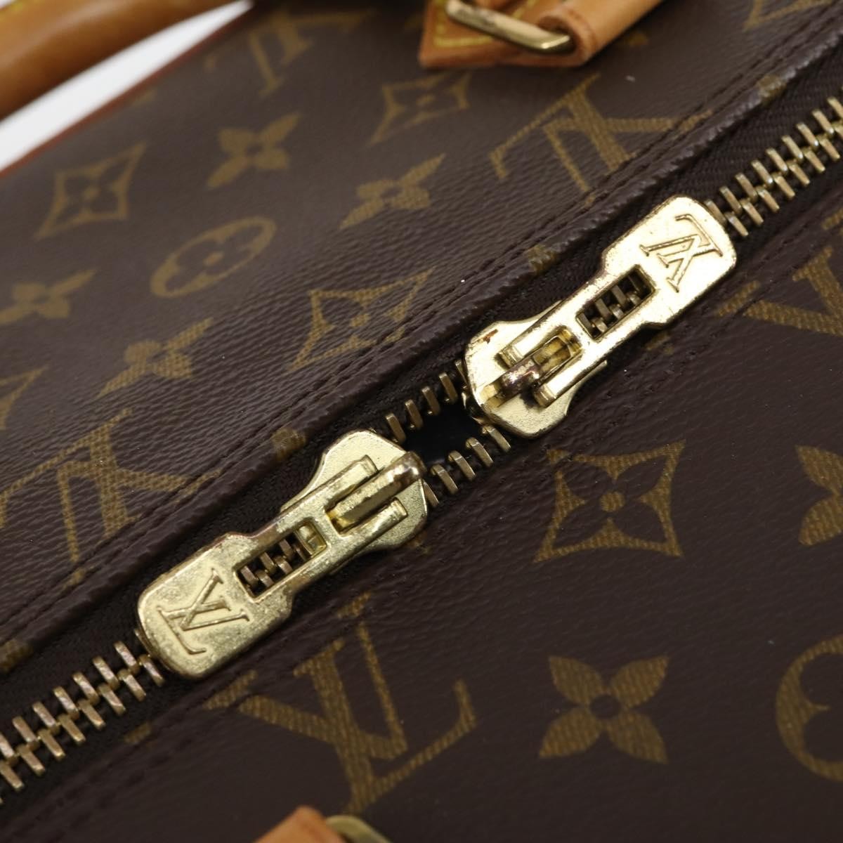 Louis Vuitton Cruiser Handbag Monogram Canvas, BROWN, CANVAS, Travel bag