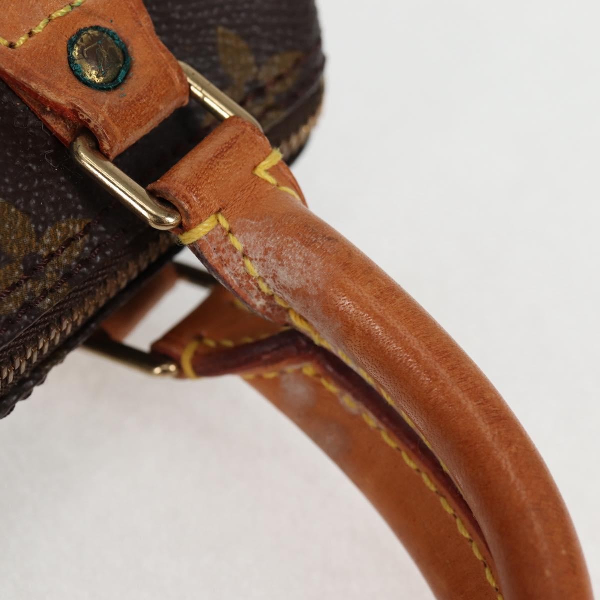 Louis Vuitton Speedy Mini HL Handbag Monogram Canvas, BROWN, CANVAS, Handbag