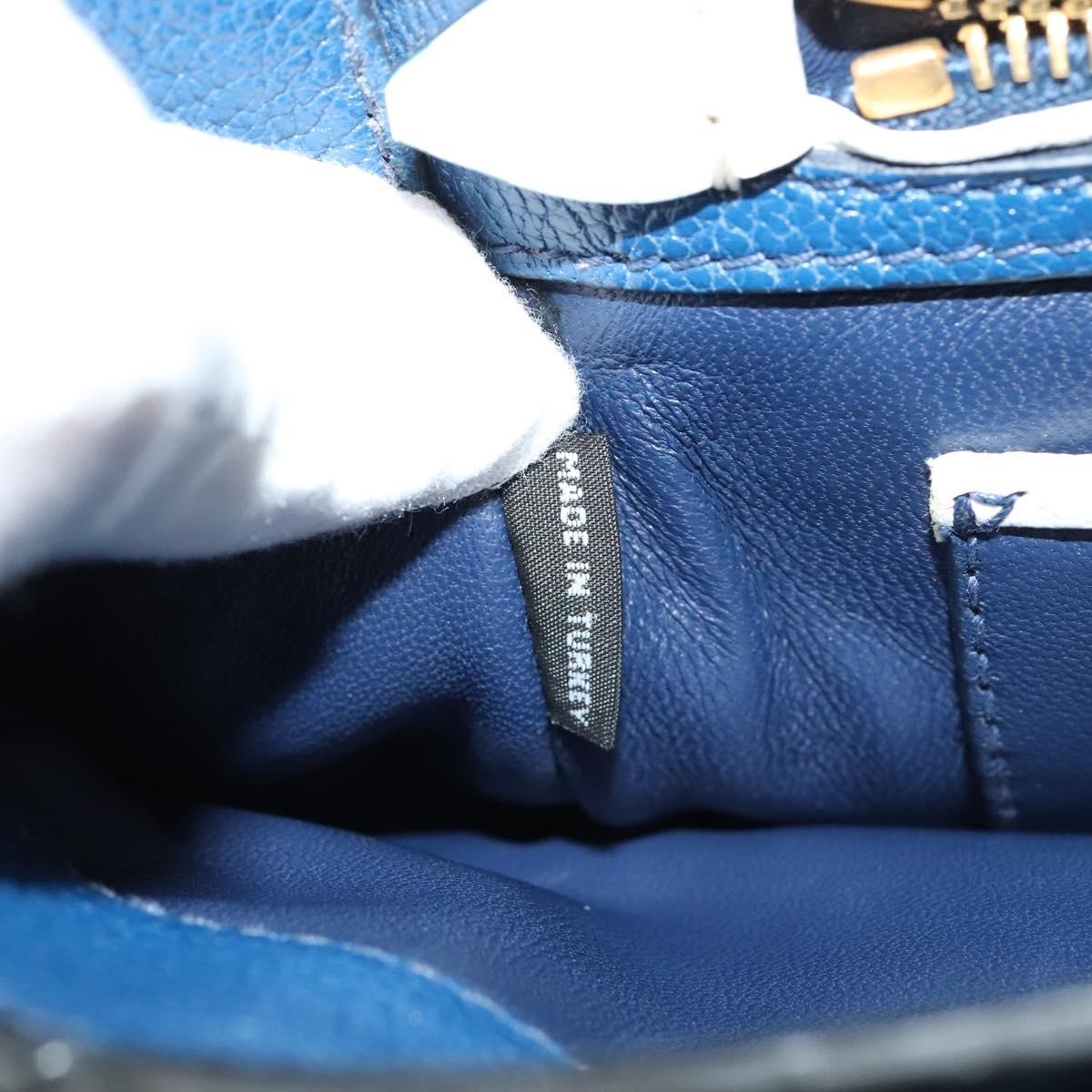 Miu Miu Flap Shoulder Bag Leather, BLUE, LEATHER, Shoulder bag