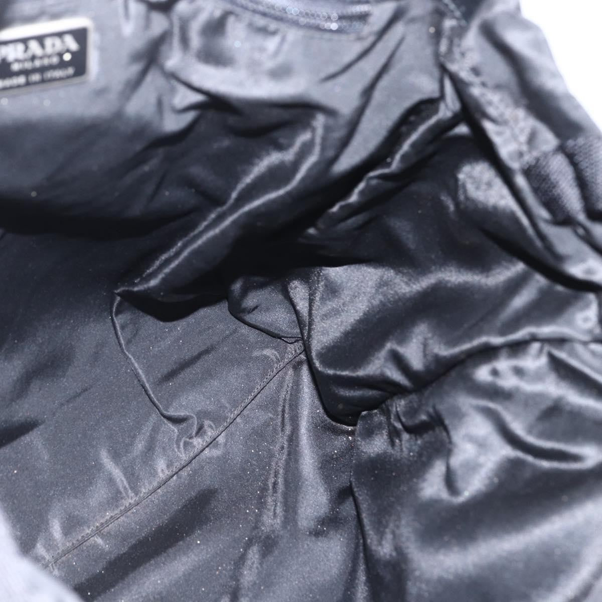 Prada Vintage Tote Tessuto, BLACK, NYLON, Tote bag