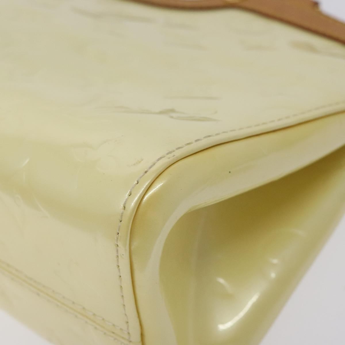 Louis Vuitton Roxbury Drive Handbag Monogram Vernis, BEIGE, PATENT_LEATHER, Handbag