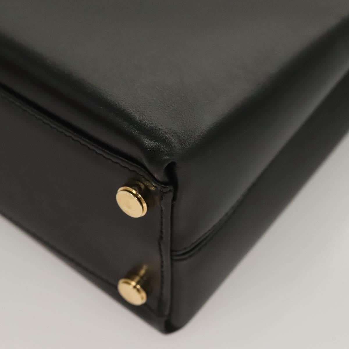 Salvatore Ferragamo Convertible Vara Bow Tote Leather, BLACK, LEATHER, Tote bag