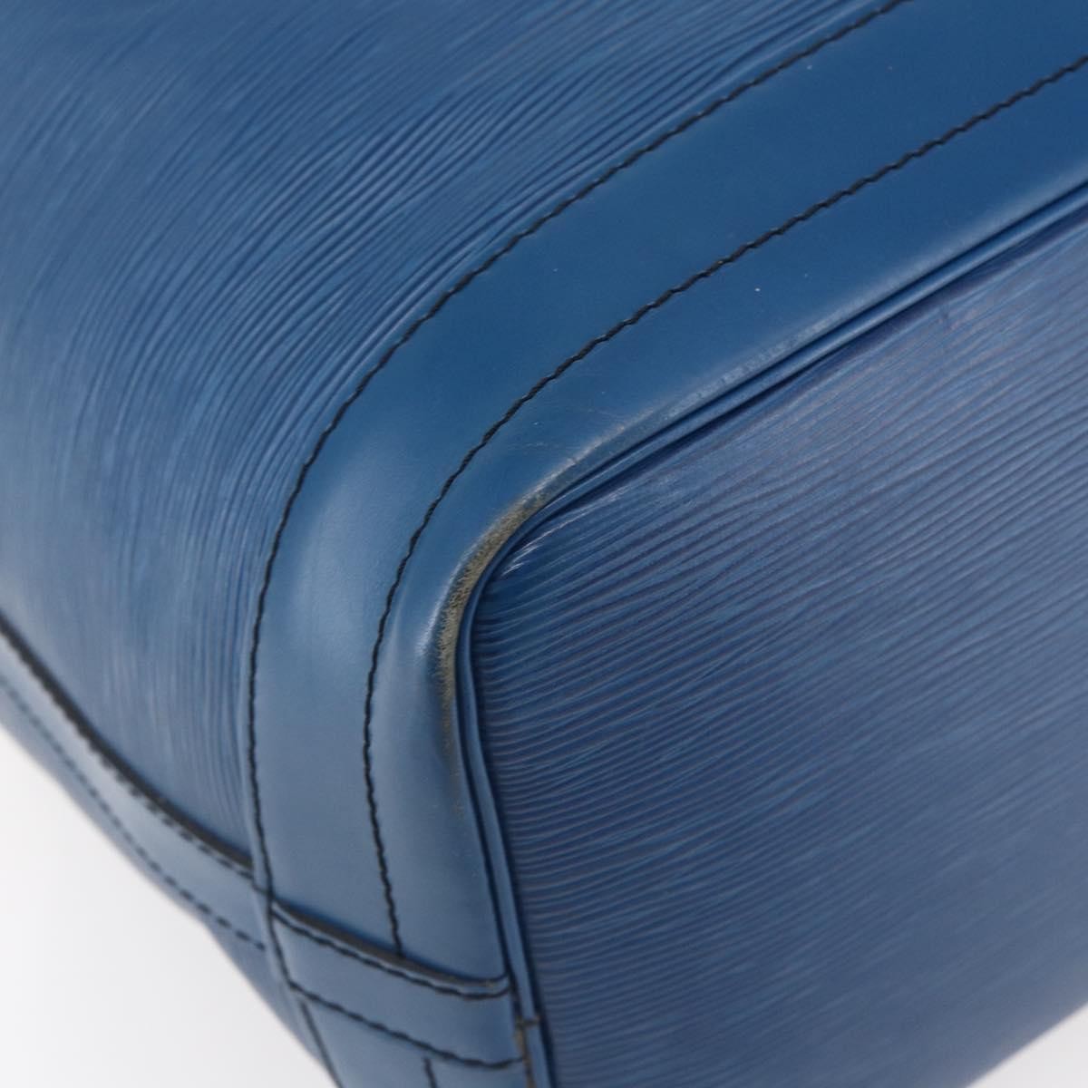 Louis Vuitton Noe Handbag Epi Leather, BLUE, LEATHER, Shoulder bag