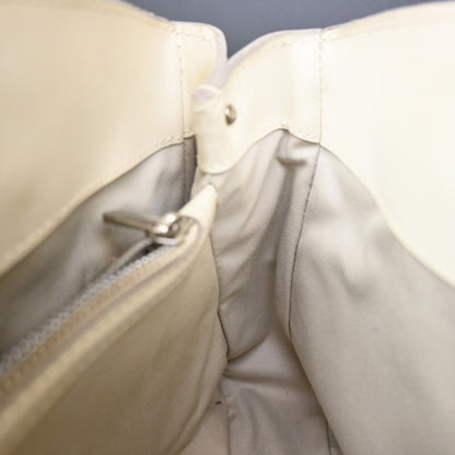 Louis Vuitton Passy Tote Epi Leather, WHITE, LEATHER, Tote bag