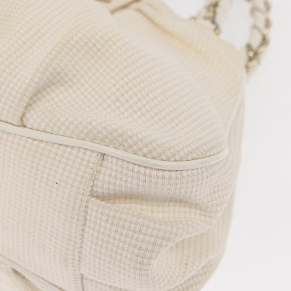 Fendi Mia Tote Canvas, WHITE, CANVAS, Tote bag