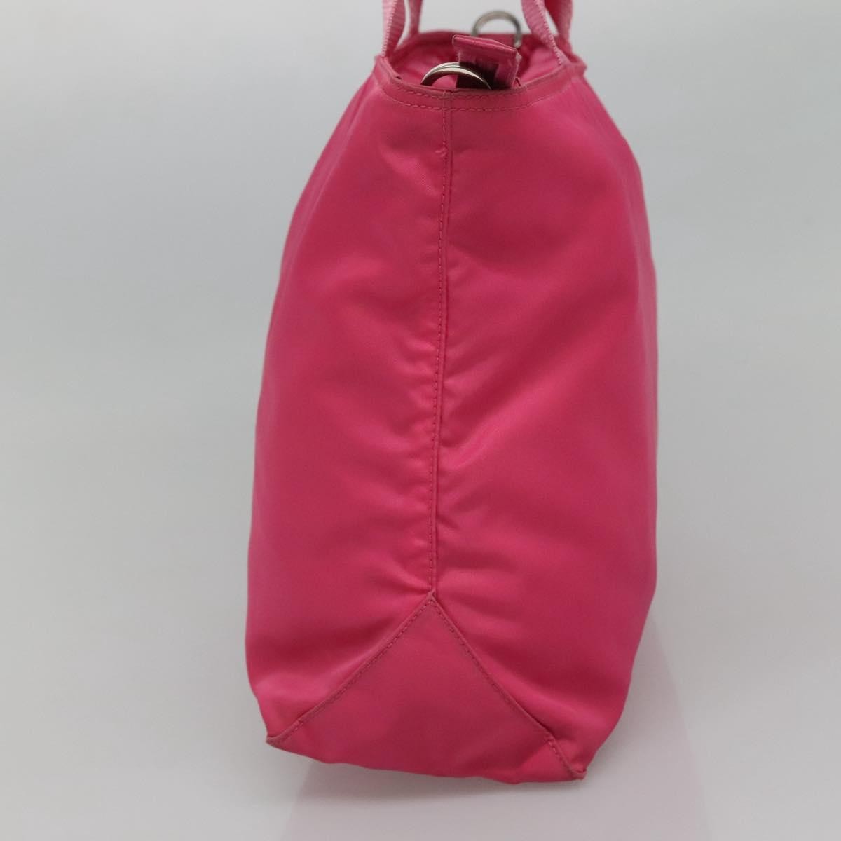 Prada Vela Convertible Tote Tessuto, PINK, NYLON, Tote bag