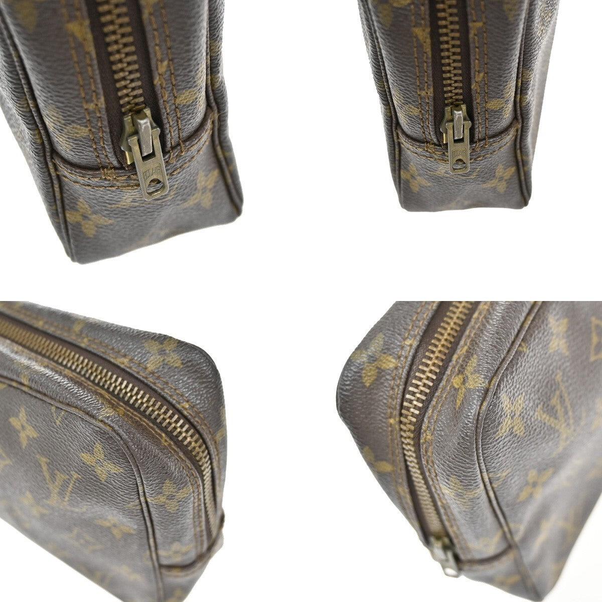Louis Vuitton Trousse Toilette Monogram Canvas, BROWN, CANVAS, Toiletry Case