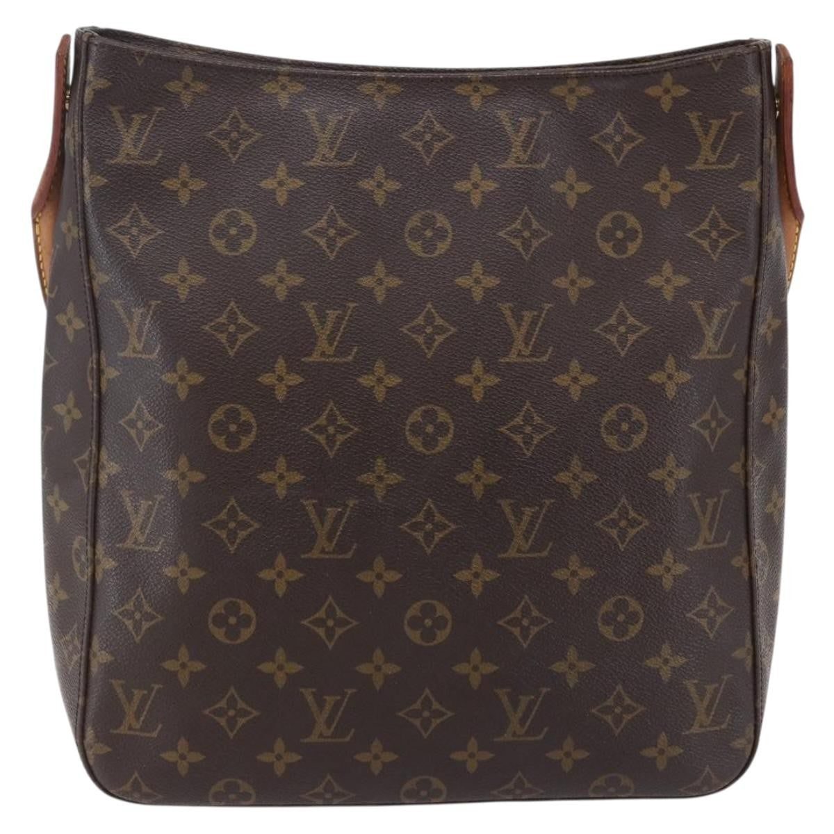 Louis Vuitton Looping Handbag Monogram Canvas, BROWN, CANVAS, Shoulder bag