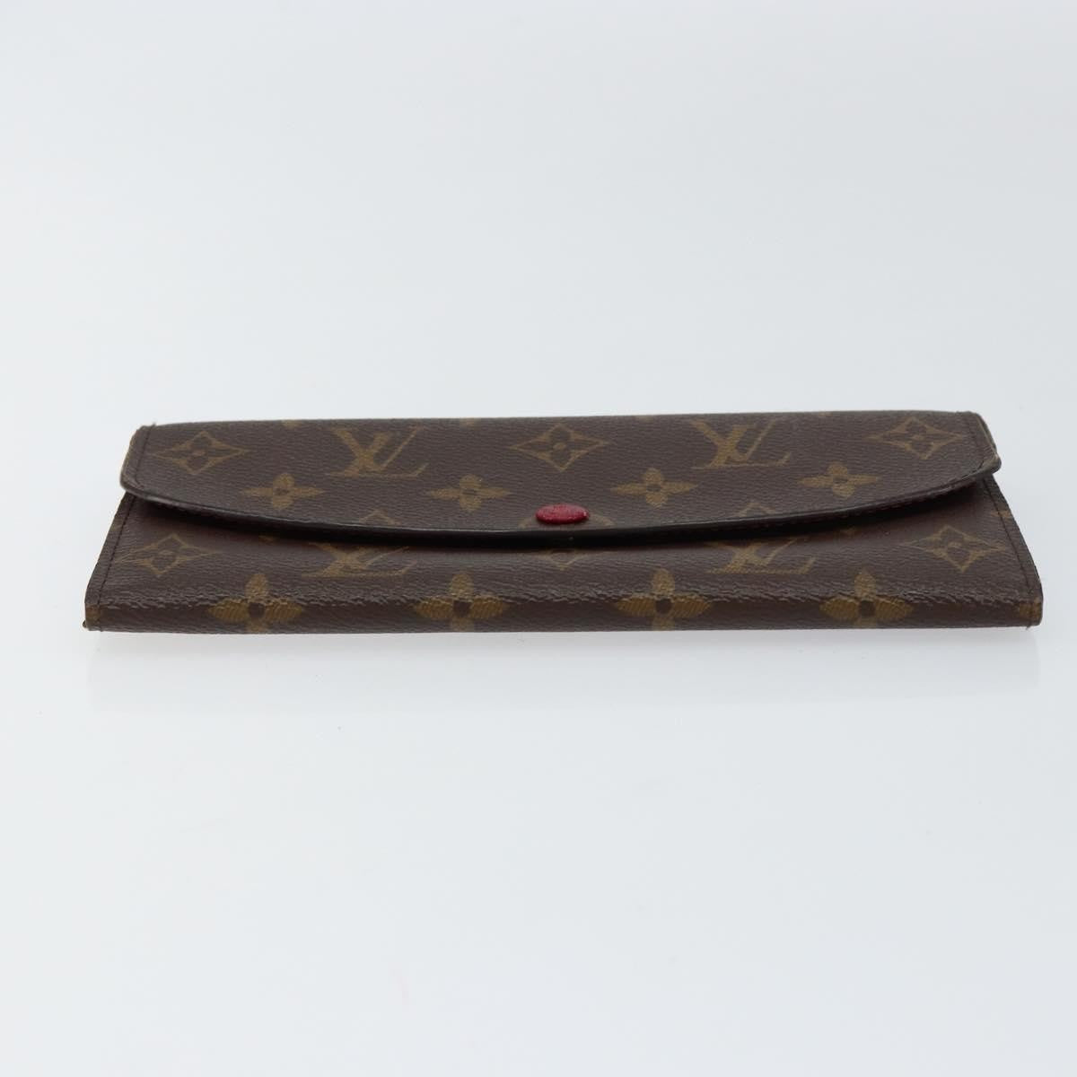 Louis Vuitton Emilie Wallet Monogram Canvas, BROWN, CANVAS, Wallets