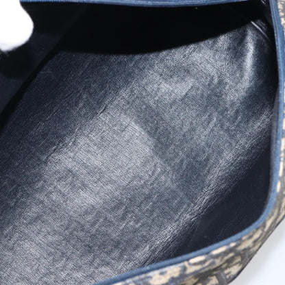 Christian Dior Vintage Trotter Boston Bag Diorissimo Canvas, NAVY, CANVAS, Handbag