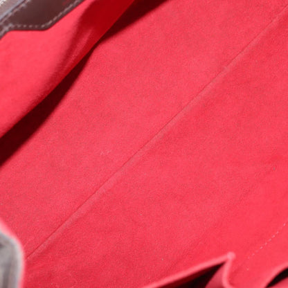 Louis Vuitton Hampstead Handbag Damier, BROWN, CANVAS, Tote bag