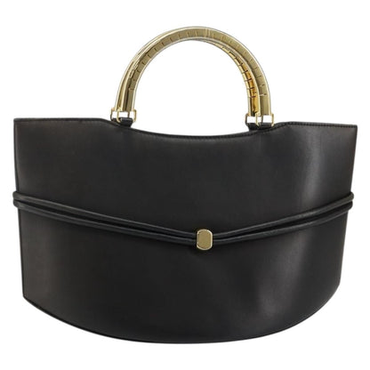 Bally Handbag Leather, BLACK, LEATHER, Handbag