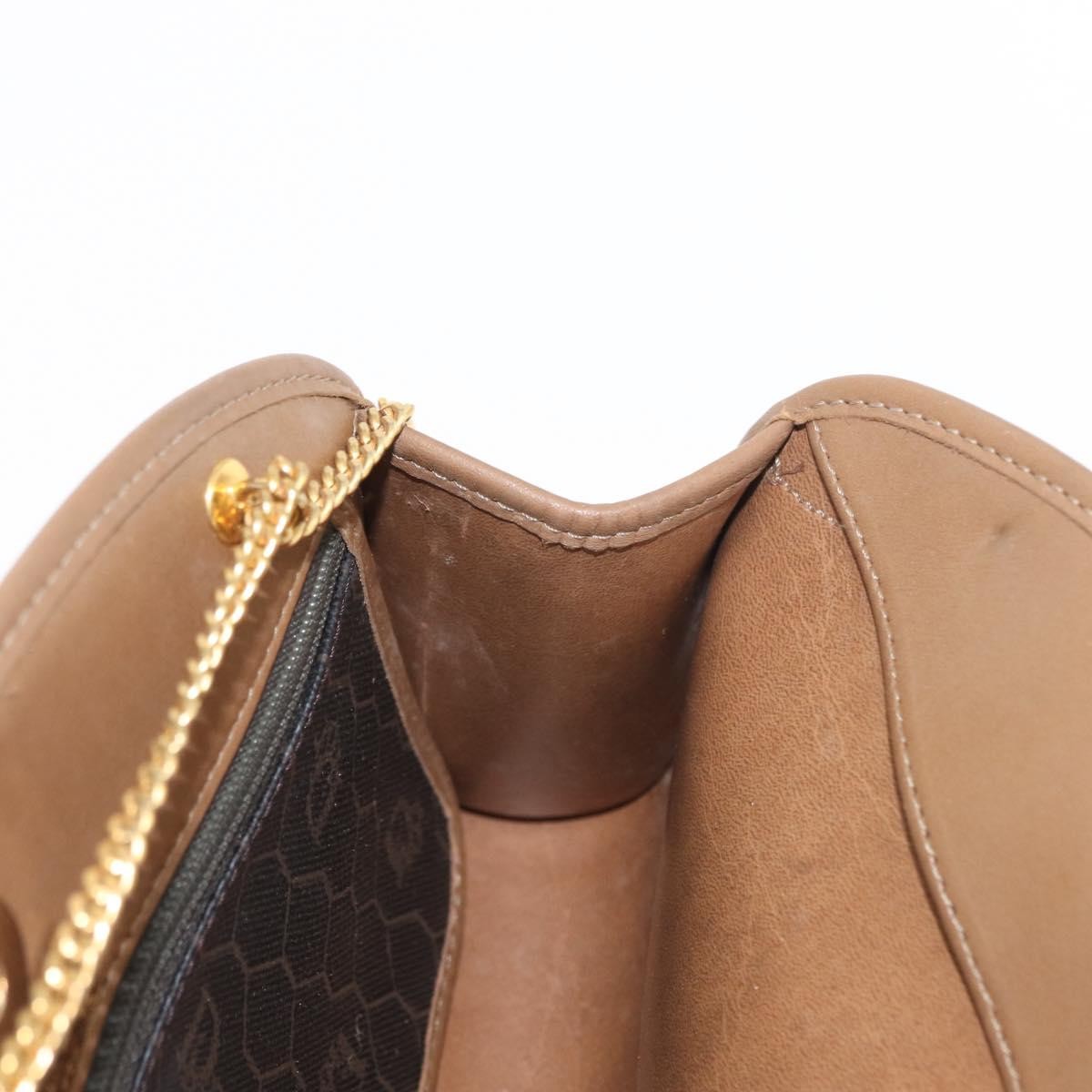 Christian Dior Vintage Honeycomb Shoulder Bag Canvas and Leather, BLACK, CANVAS, Shoulder bag