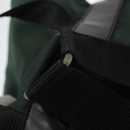 Prada Double Front Pocket Backpack Tessuto, GREEN, NYLON, Backpack