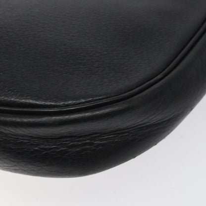 Burberry Flap Shoulder Bag Leather, BLACK, LEATHER, Shoulder bag