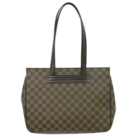 Louis Vuitton Parioli Handbag Damier, BROWN, CANVAS, Tote bag