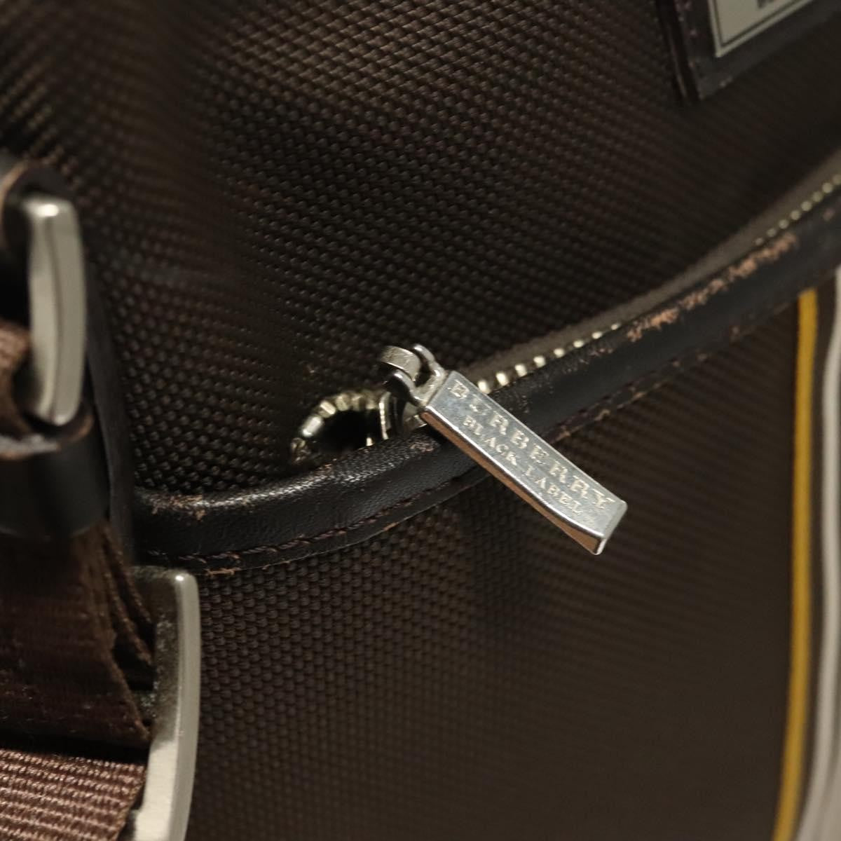 Burberry Black Label Shoulder bag Canvas, BROWN, CANVAS, Shoulder bag