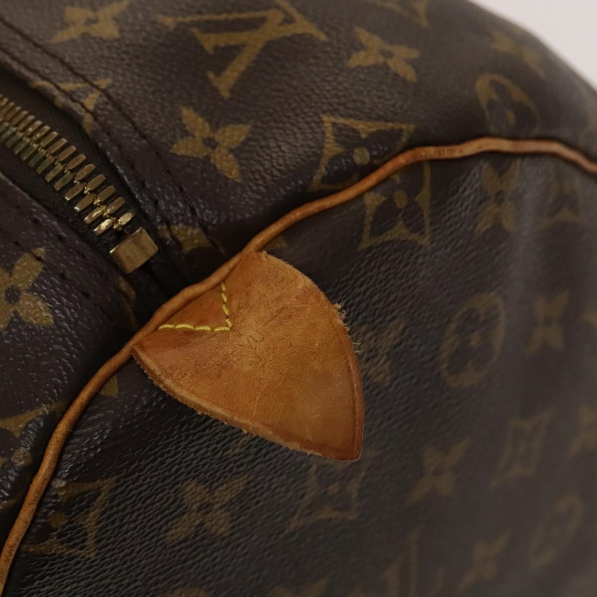 Louis Vuitton Keepall Bag Monogram Canvas, BROWN, CANVAS, Travel bag