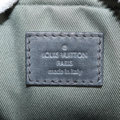 Louis Vuitton Danube Handbag Limited Edition Vivienne Monogram Eclipse, BLACK, CANVAS, Handbag