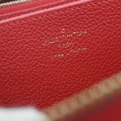 Louis Vuitton Portefeuille zippy Monogramme Empreinte Monogramme Empreinte, RED, LEATHER, Wallets